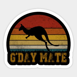 G'DAY MATE Sticker